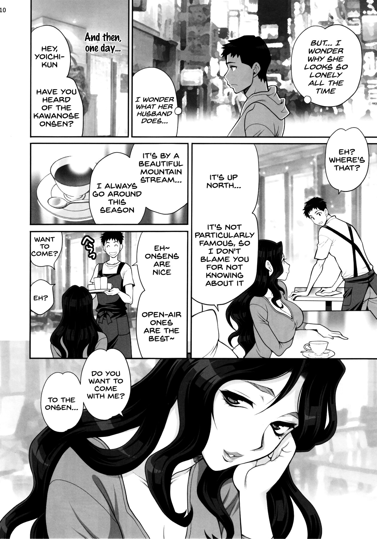 Hentai Manga Comic-Yukiyanagi Book 45 - Kumiko Feeling Bored In The Evening - Incognito Intimate Hotspring Edition-Read-8